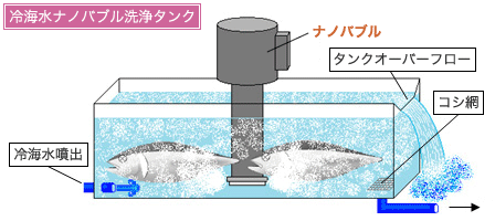 4．冷海水ナノバブル洗浄 イメージ